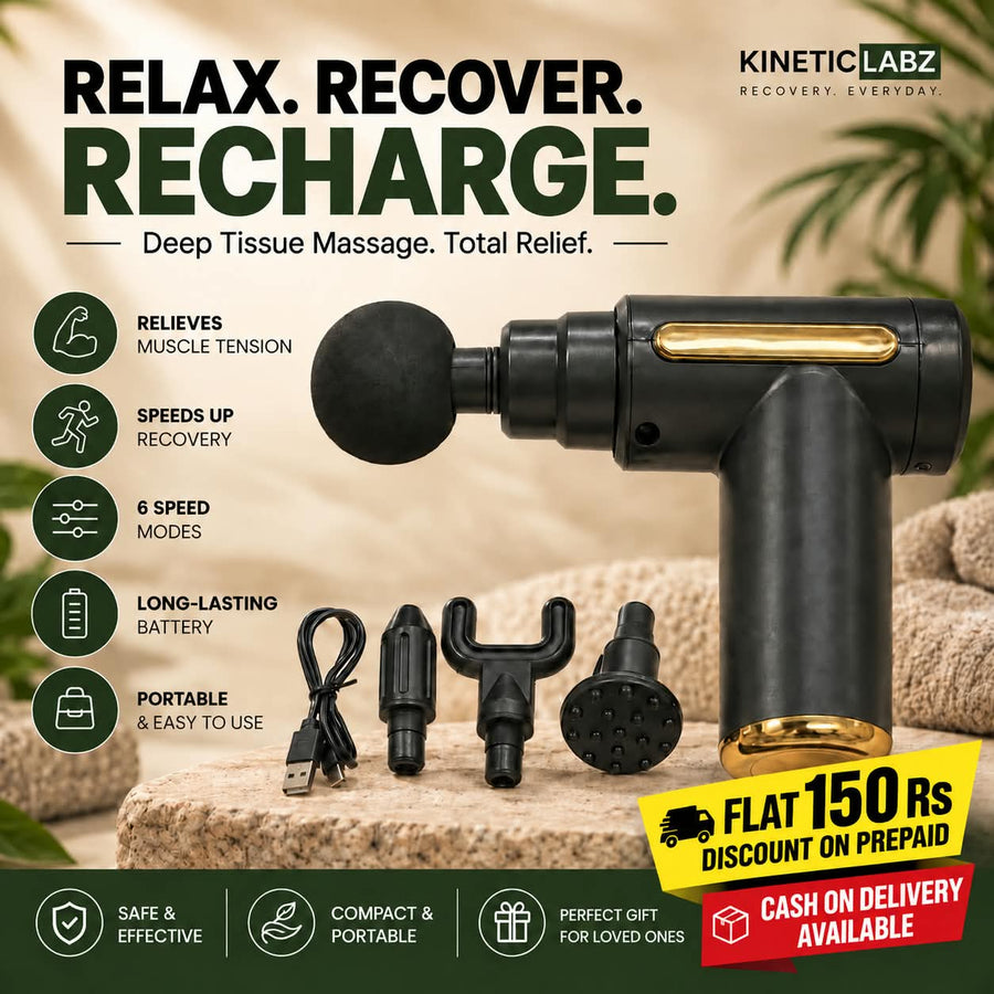 MusclePro™ Deep Tissue Massage & Recovery Gun