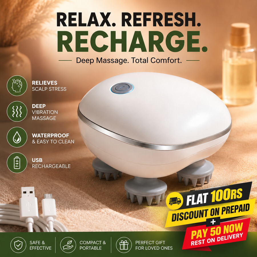 SonicScalp™ Pro | Scalp Therapy Device | FULL BODY MASSAGER